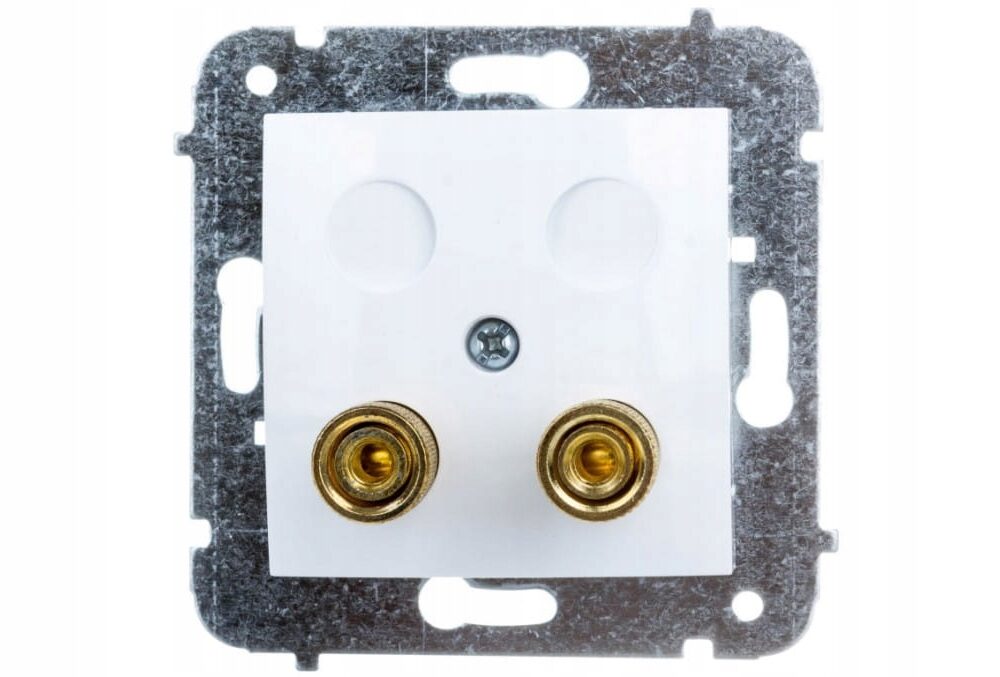 Prise murale Elektro-Plast blanche 1757-10