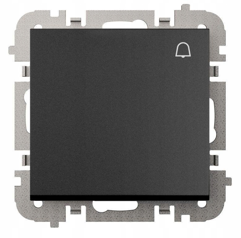 SANTRA Connecteur de sonnette sans cadre p/t noir 4114-19