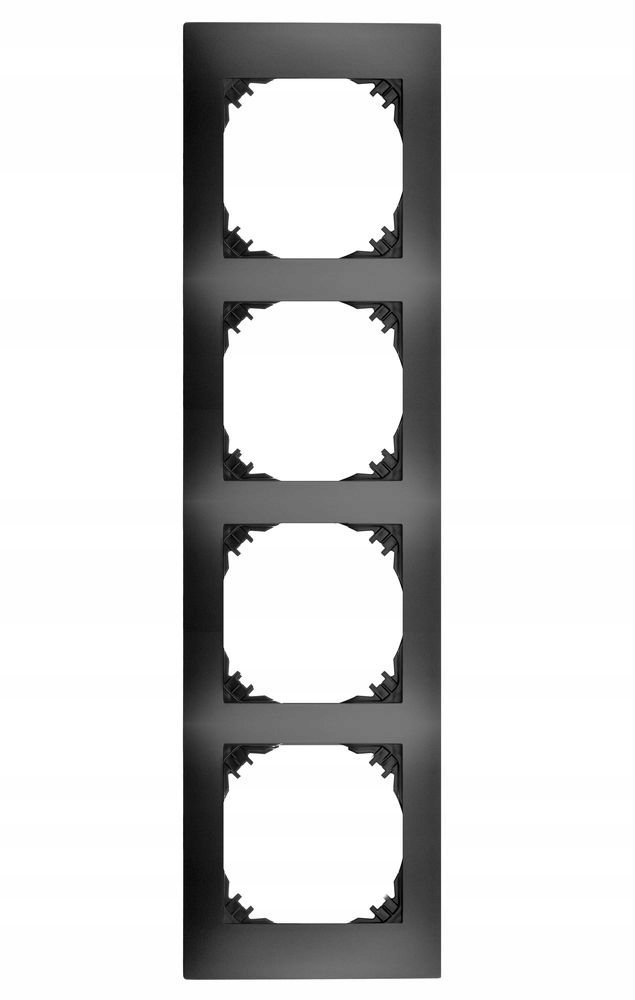 ELEKTRO-PLAST CADRE QUADRUPLE NOIR VESTRA 3874-09